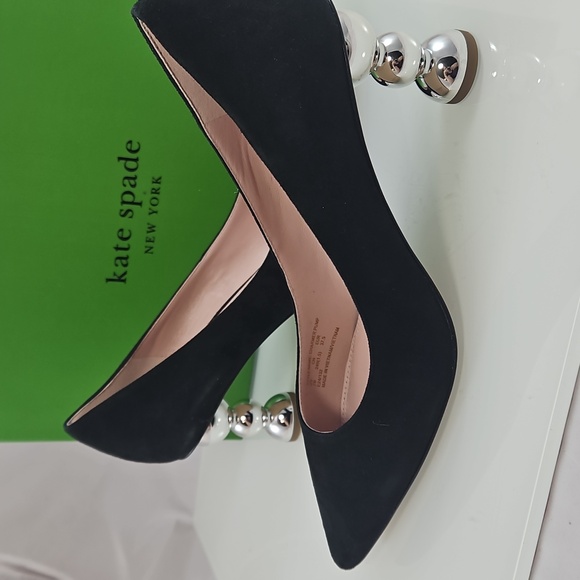 NEW! Kate Spade Charmer 76MM Leather Pumps Size 7 - Picture 5 of 16